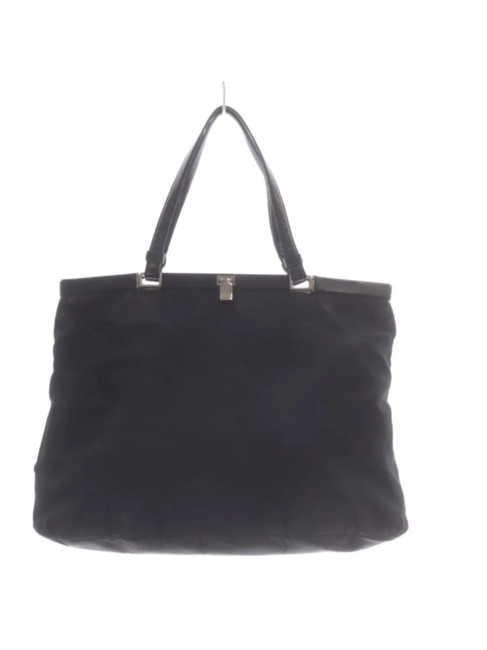Prada Vintage Tessuto Tote Bag Nylon Black